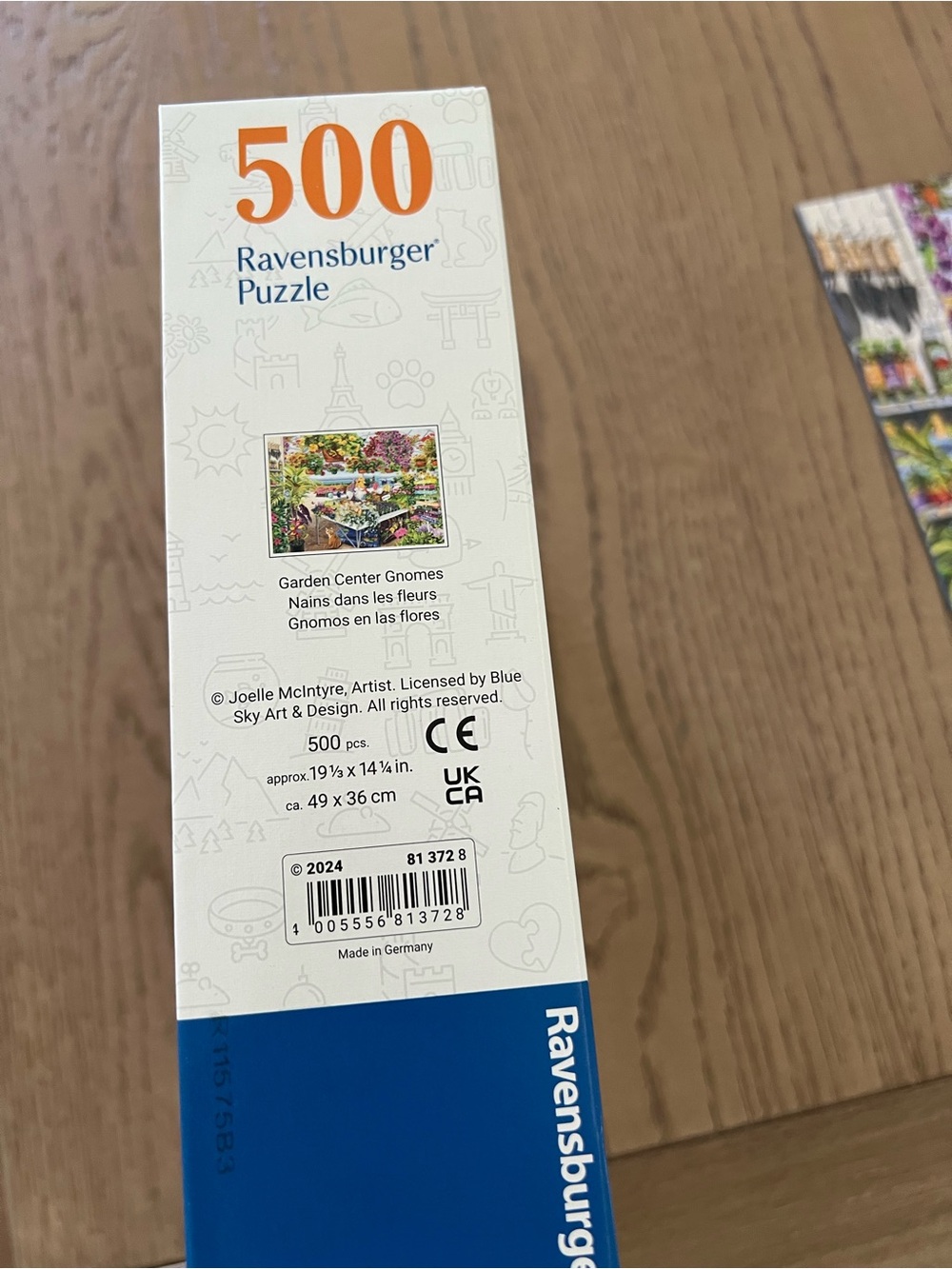Ravensburger 500-Piece Garden Puzzle - Picture 3 of 3